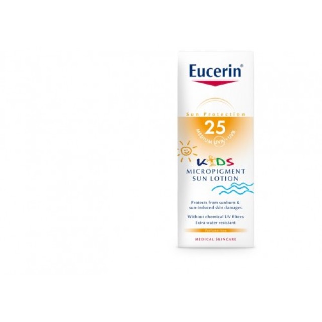 EUCERIN LOSION ZA ZAŠTITU OD SUNCA ZA DECU SA MIKROPIGMENTIMA SPF25 150ML